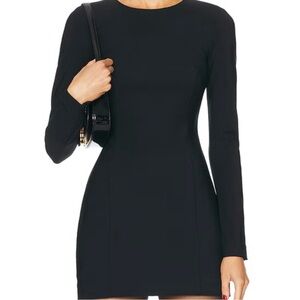 Eaves Long Sleeve Fitted Dress